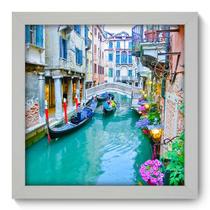 Quadro Decorativo - Veneza - 22cm x 22cm - 063qnmab