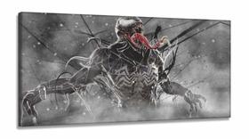 Quadro Decorativo Venom em Tecido Canvas 130x60 m01