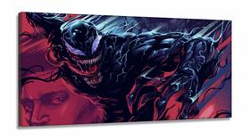 Quadro Decorativo Venom em Tecido Canvas 130x60 Quadro Decorativo Venom em Tecido Canvas 130x60