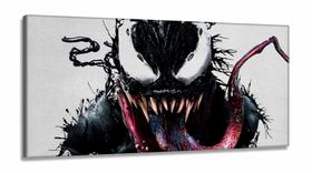 Quadro Decorativo Venom Marvel em Tecido Canvas 130x60 Quadro Decorativo Venom Marvel em Tecido Canvas 130x60