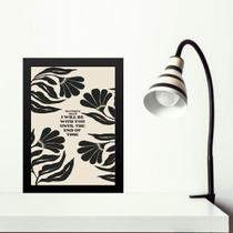 Quadro Decorativo versículo Bíblico 24x18cm - com vidro Quadro Decorativo versículo Bíblico 24x18cm - com vidro