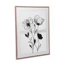 Quadro Decorativo Véu de Pétalas 45cm x 60cm x 2,5cm MDF Quadro Decorativo Véu de Pétalas 45cm x 60cm x 2,5cm MDF