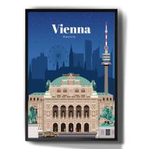 Quadro Decorativo Viena Australia Cidades Famosas Art