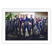 Quadro Decorativo Vingadores Guerra Infinita 30x45cm