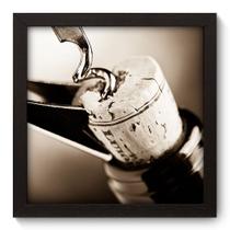 Quadro Decorativo - Vinho - 22cm x 22cm - 006qncap Quadro Decorativo - Vinho - 22cm x 22cm - 006qncap