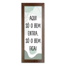 Quadro Decorativo Vintage Retrô para Sala cozinha área gourmet decoração corredor 20x60cm