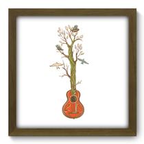 Quadro Decorativo - Violão - 33cm x 33cm - 057qdgm