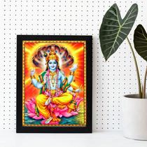 Quadro Decorativo Vishnu 24x18cm - com vidro