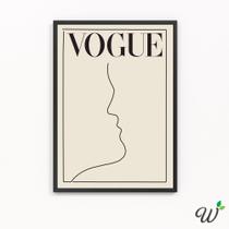 Quadro Decorativo Vogue