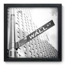 Quadro Decorativo - Wall Street - 33cm x 33cm - 070qnmbp Quadro Decorativo - Wall Street - 33cm x 33cm - 070qnmbp