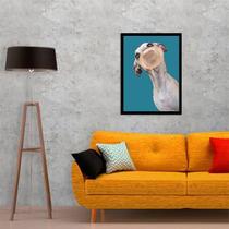 Quadro Decorativo Wippet Chicletes 34X23Cm - Moldura Branca