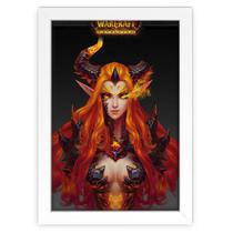 Quadro Decorativo World Of Warcraft 04 Mdf 30X45Cm