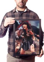 Quadro Decorativo Xena A Princesa Guerreira Serie Foto Quadro Decorativo Xena A Princesa Guerreira Serie Foto