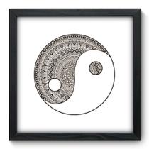 Quadro Decorativo - Yin-Yang - 33cm x 33cm - 402qddp