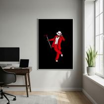 Quadro Decorativo Zé Pilintra Uma Entidade de Luz - 70x50cm Cor:Moldura Preta Quadro Decorativo Zé Pilintra Uma Entidade de Luz - 70x50cm Cor:Moldura Preta