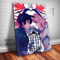 Quadro decorativo zero two darling in the Franx 20x30 Quadro decorativo zero two darling in the Franx 20x30