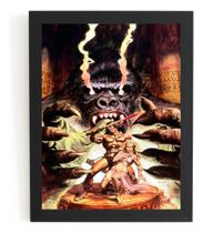 Quadro Decorativos Arte Earl Norem Conan
