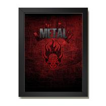 Quadro Decorativos Heavy Metal Rock