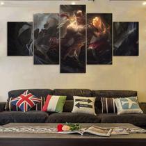 Quadro Decorativos League of Legends com 5 peças