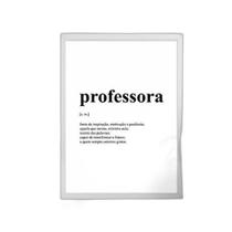 Quadro Definição Professora 24X18Cm