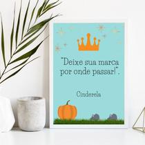 Quadro Deixe Sua Marca Por OndePassar 24x18cm Quadro Deixe Sua Marca Por OndePassar 24x18cm