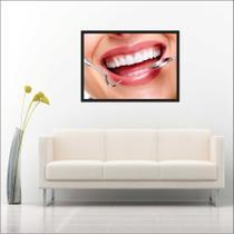 Quadro Dentista Odontologia Dente Sorriso Consultório D04 - Vital Quadros Do Brasil