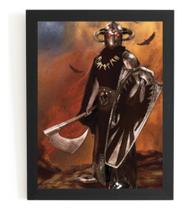 Quadro Desenho De Frank Frazetta Death Dealer Cavaleiro Arte
