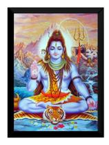 Quadro Deus Shiva Destruidor & Regenerador Arte Hinduísmo