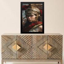 Quadro Deusa Atena - Guerreira 45x34cm