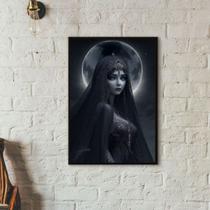 Quadro Deusa Da Noite - Nix 45x34cm - com vidro