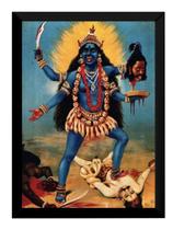 Quadro Deusa Kali Indiana Arte Hinduísmo Mantra