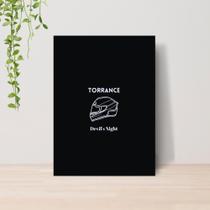 Quadro Devils Night Dark Romance A4 Placa MDF 04 Quadro Devils Night Dark Romance A4 Placa MDF 04