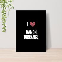 Quadro Devils Night Dark Romance A4 Placa MDF 07