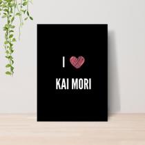 Quadro Devils Night Dark Romance A4 Placa MDF 10