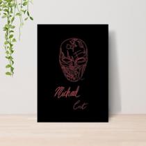 Quadro Devils Night Dark Romance A4 Placa MDF 14