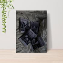 Quadro Devils Night Dark Romance A4 Placa MDF 18