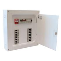 Quadro DG Sobrepor com Barramento Trifásico 150A 24DIN Gomes Quadro DG Sobrepor com Barramento Trifásico 150A 24DIN Gomes