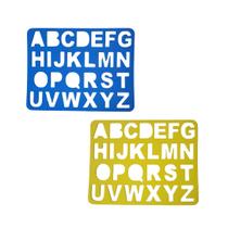 Quadro Didático com Gabarito Abecedário N19 - BG Brinquedos Quadro Didático com Gabarito Abecedário N19 - BG Brinquedos