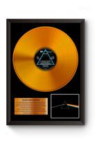 Quadro Disco De Ouro Dark Side Of The Moon Poster Quadro Disco De Ouro Dark Side Of The Moon Poster
