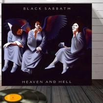 Quadro Disco Heaven And Hell Black Sabbath Mdf 30x42cm Quadro Disco Heaven And Hell Black Sabbath Mdf 30x42cm
