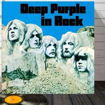 Quadro Disco In Rock Deep Purple Mdf 30x42cm