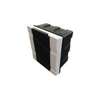 Quadro disj.pvc emb. 4bc/3pt fume thomp