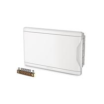 Quadro Disjuntor Pvc Embutir 12 Brancos C/Barramento Krona