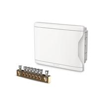 Quadro Disjuntor Pvc Embutir 16 Branco C/Barramento Krona