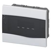 Quadro Disjuntor Pvc Embutir 9 Branco/6 Preto Brum