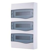 Quadro Disjuntor Sobrepor 36/24 Pvc Tampa Transparente Brum Quadro Disjuntor Sobrepor 36/24 Pvc Tampa Transparente Brum