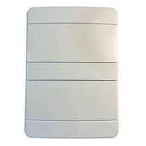 Quadro distribuicao 16 disjuntores din br-sobrepor force line