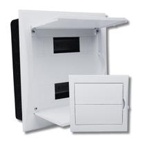 Quadro Distribuição 24/36 Disjuntores Embutir Caixa Disjuntor Branco Din Nema Elétrica Energia Quadro Distribuição 24/36 Disjuntores Embutir Caixa Disjuntor Branco Din Nema Elétrica Energia