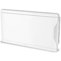 Quadro distribuição embutir 16d/11n branco sem barramento krona Quadro distribuição embutir 16d/11n branco sem barramento krona