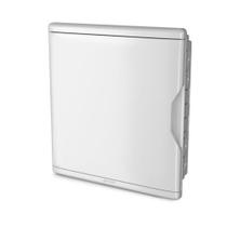 Quadro distribuicao embutir 18 24 disjuntores pvc resistente krona